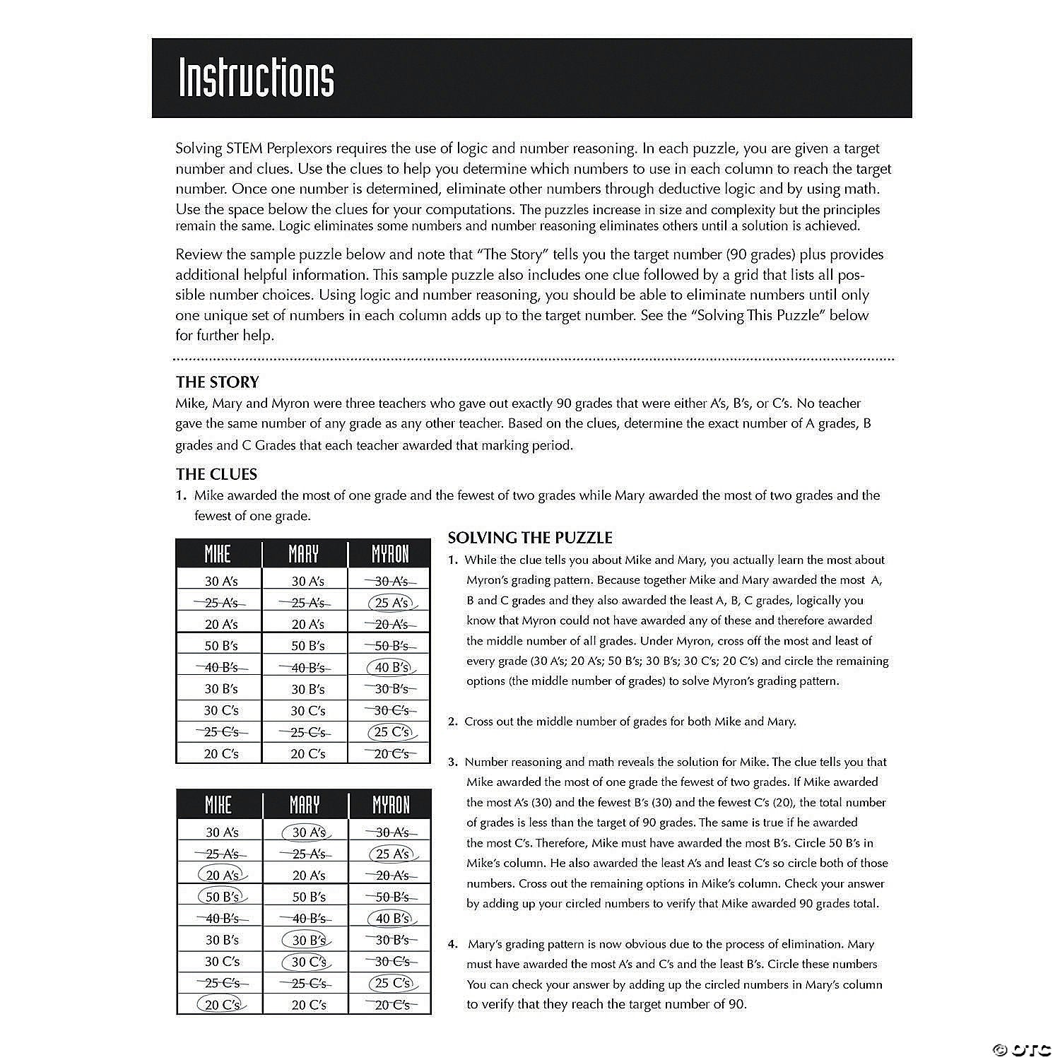 STEM Perplexors - Basic Level    