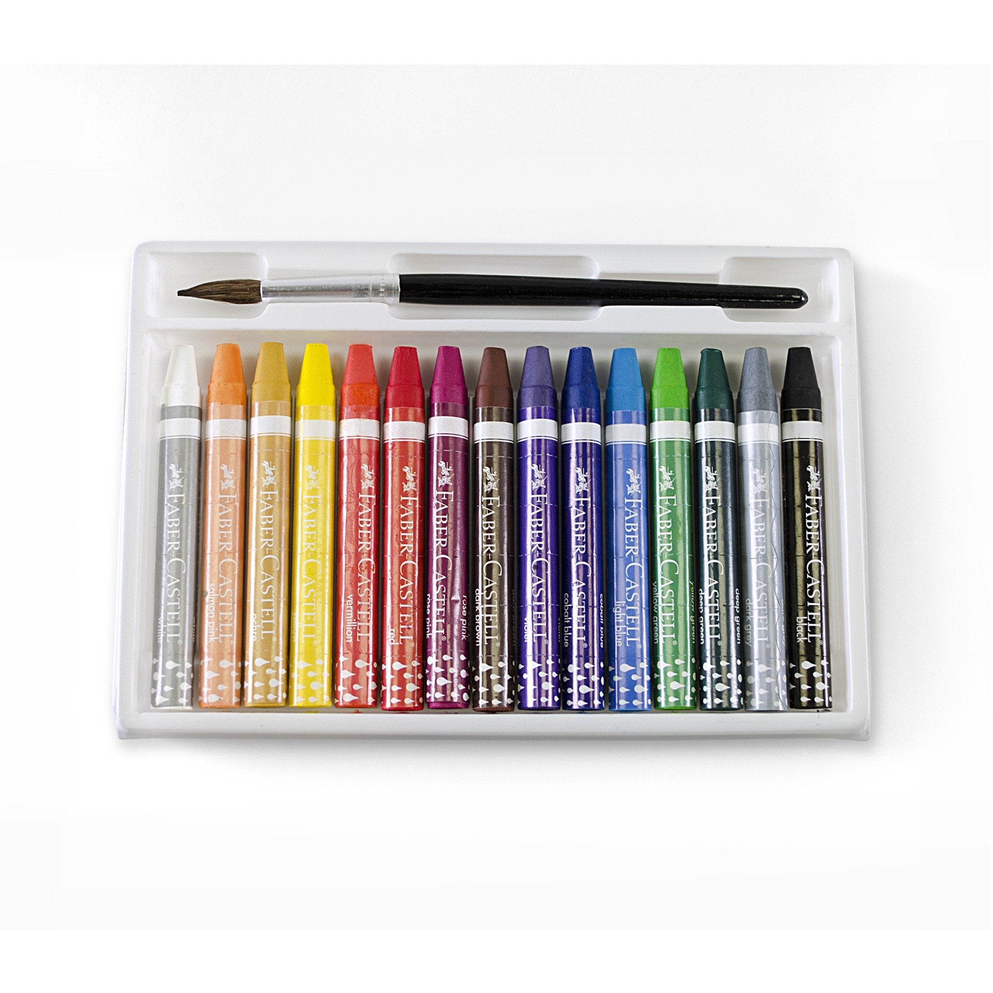 15 Watercolor Crayons    