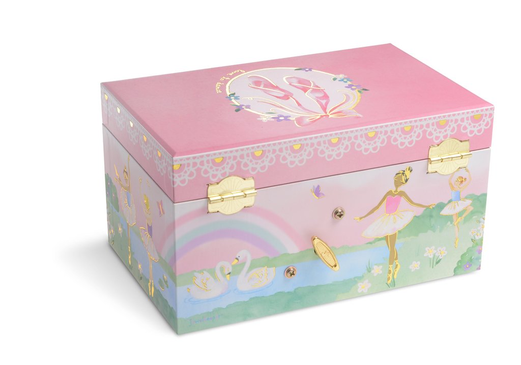 Ballerina Dream Musical Single Drawer Jewelry Box    