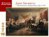 The Declaration of Independence, July 4, 1776 - John Trumbull 1000 Piece Puzzle    