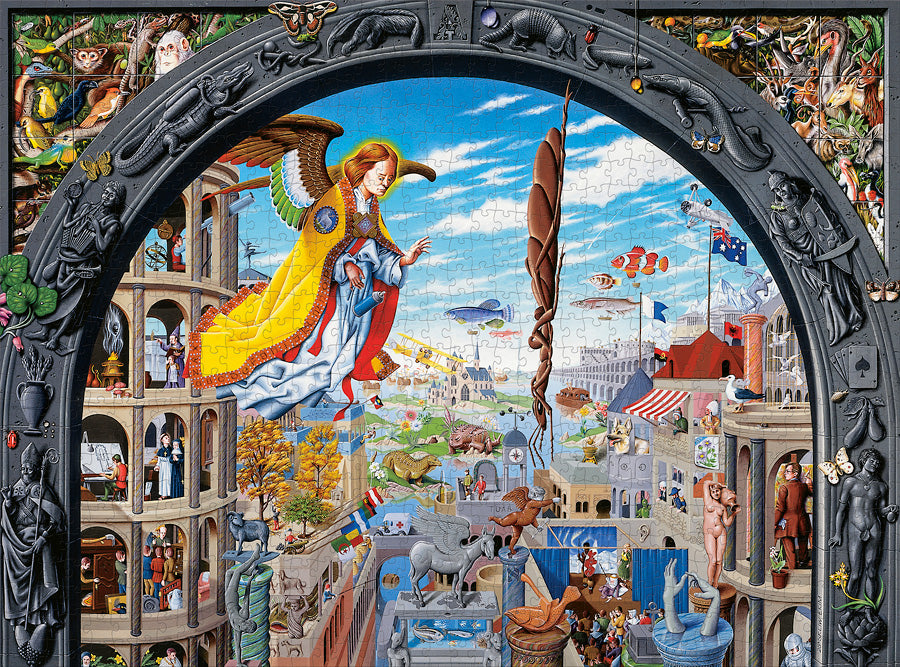 The Ultimate Alphabet: The Letter A - 1000 Piece Mike Wilks Puzzle    