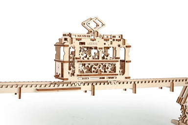 UGears Tram On Rails    