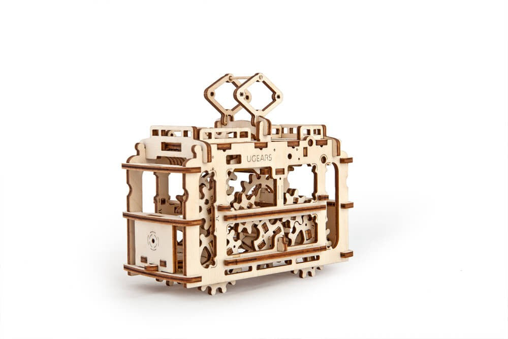 UGears Tram On Rails    