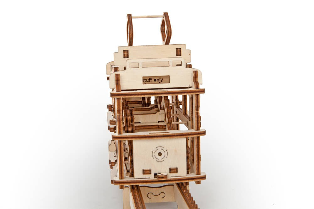 UGears Tram On Rails    
