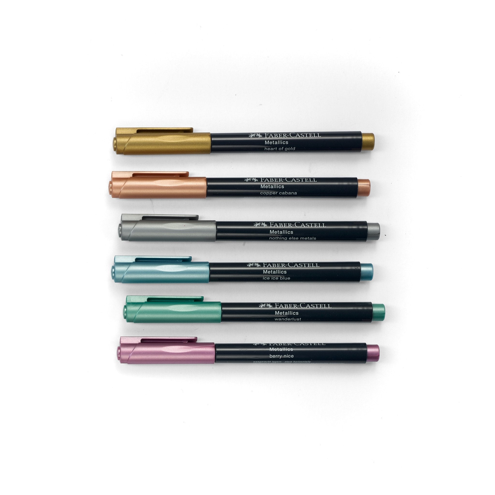 Metallic Markers - Set of 6    