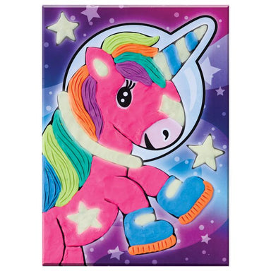 Coloring With Clay - Glow In The Dark Space Pets    
