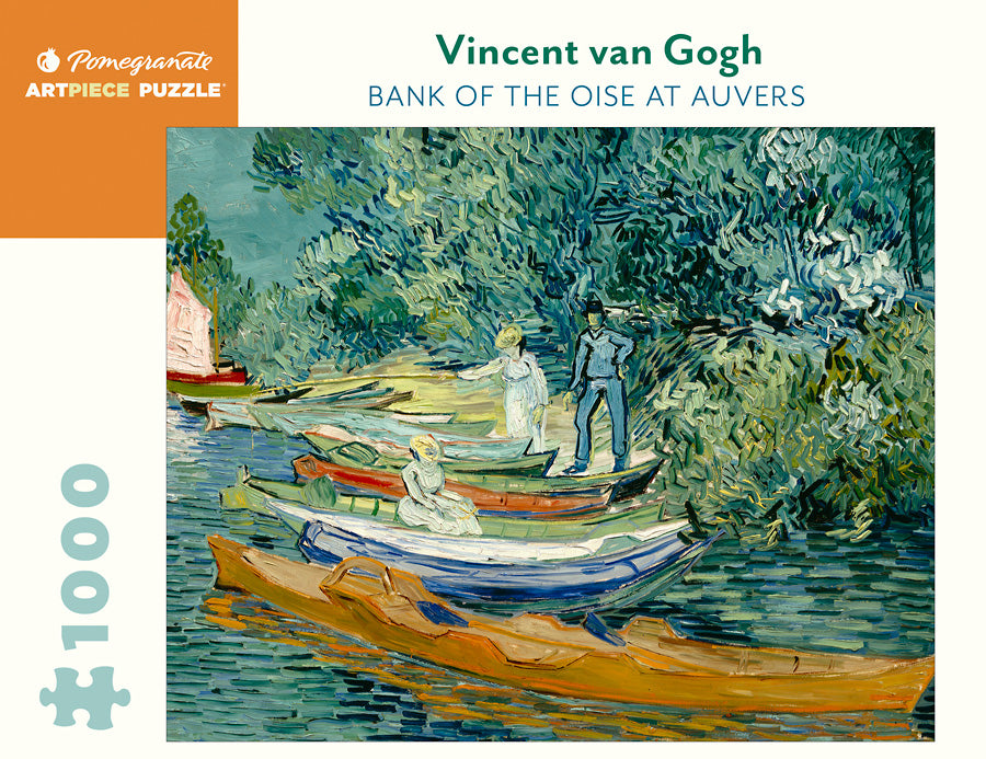 Bank Of The Oise At Auvers - 1000 Piece Vincent van Gogh Puzzle    
