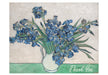 Vincent van Gogh Irses - Boxed Thank You Cards    