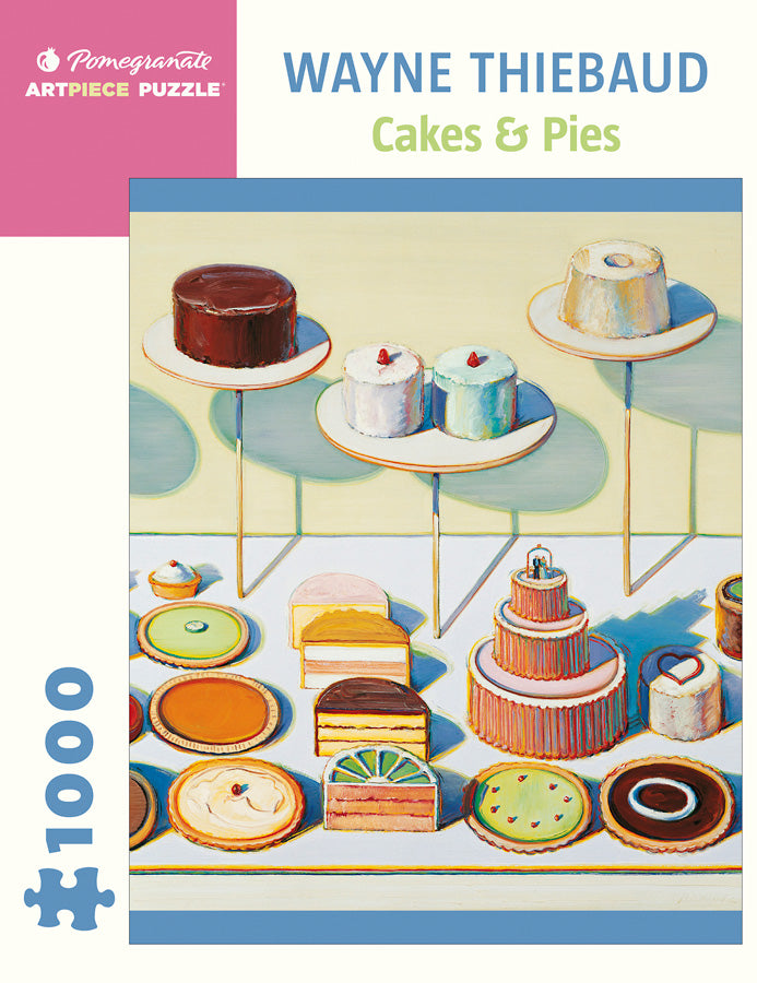 Cakes & Pies - 1000 Piece Wayne Thiebaud Puzzle    