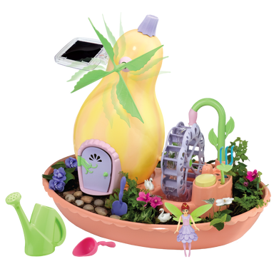 Windmill Terrace Solar Fairy Garden    