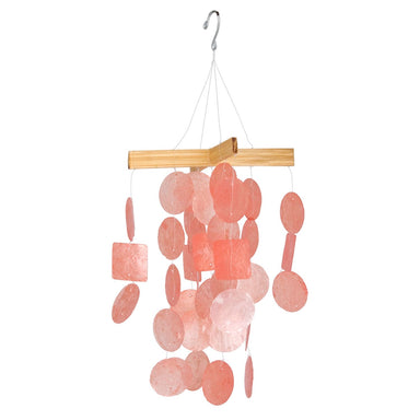 Capiz Chime - Mini Coral    