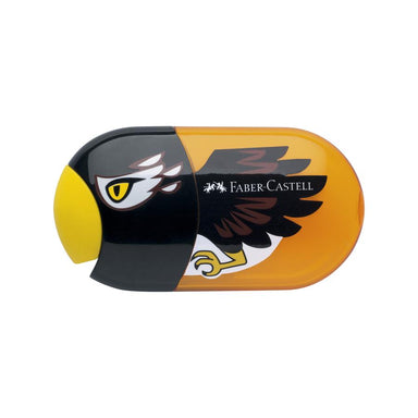 Dual Pencil Sharpener With Eraser - Eagle    