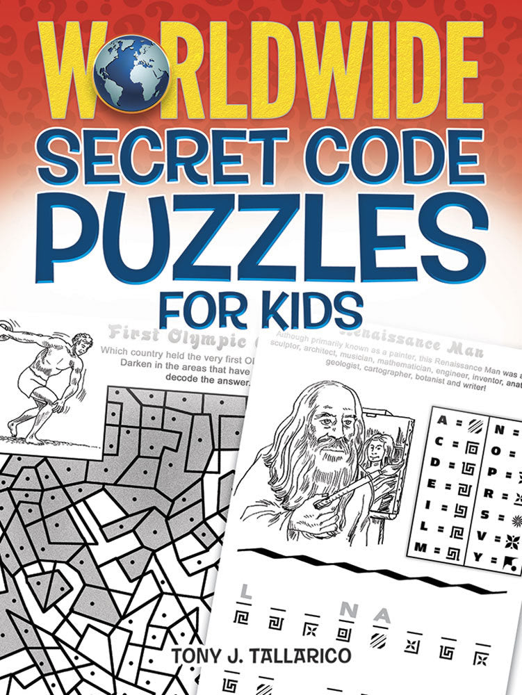 Worldwide Secret Code Puzzles For Kids    