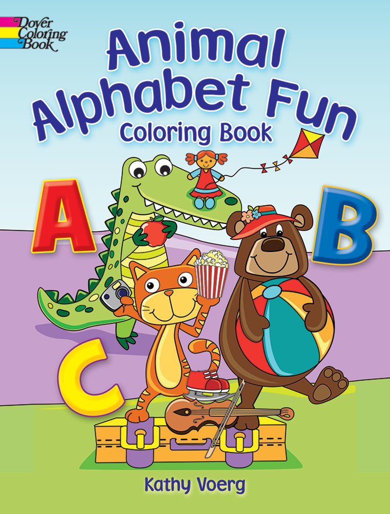 Animal Alphabet Fun - Coloring Book    