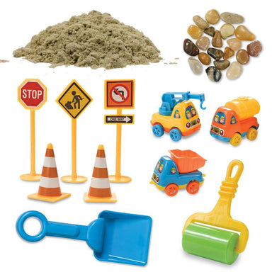 Sensory Bin - Construction Zone    