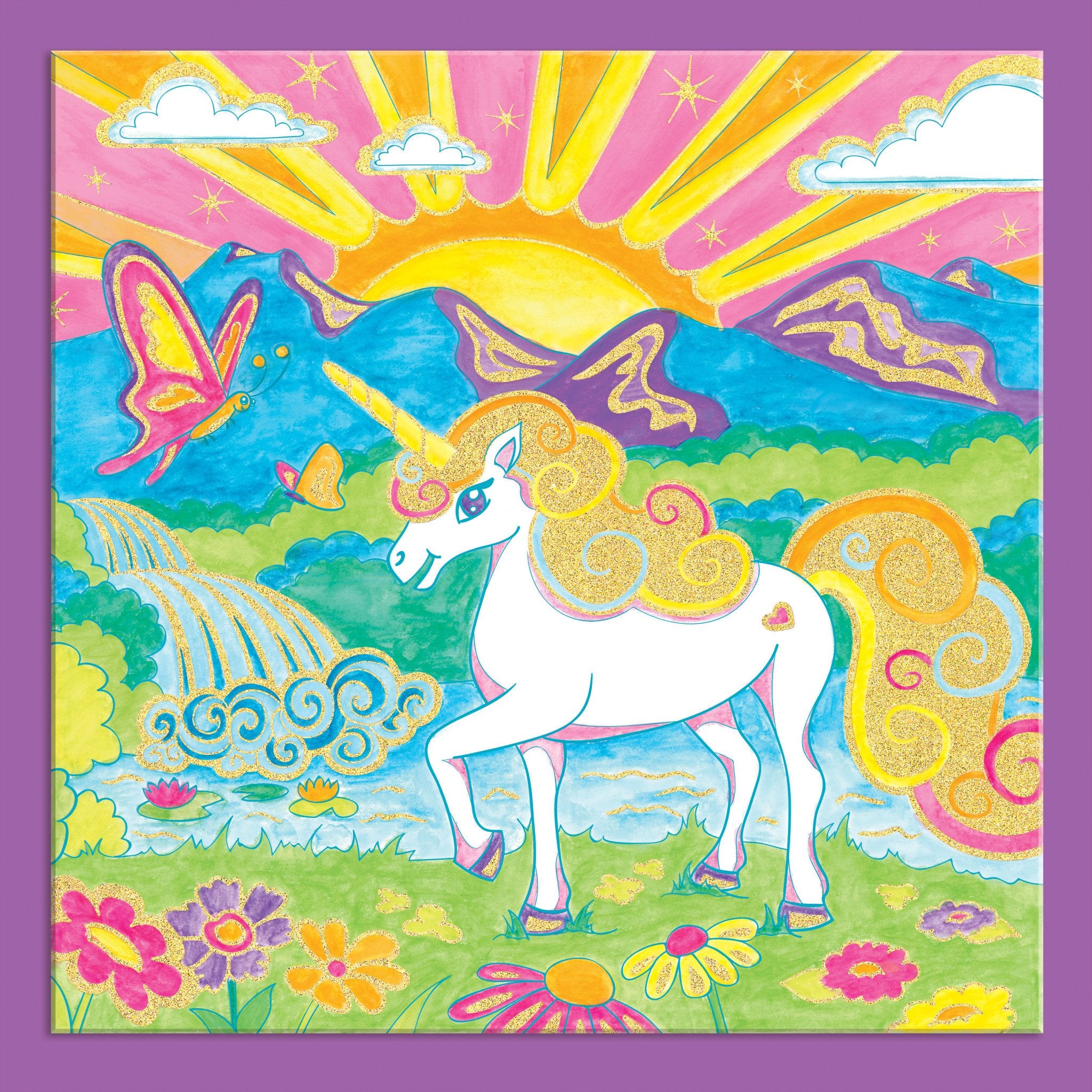 Foil Fun Paint By Number - Unicorn    