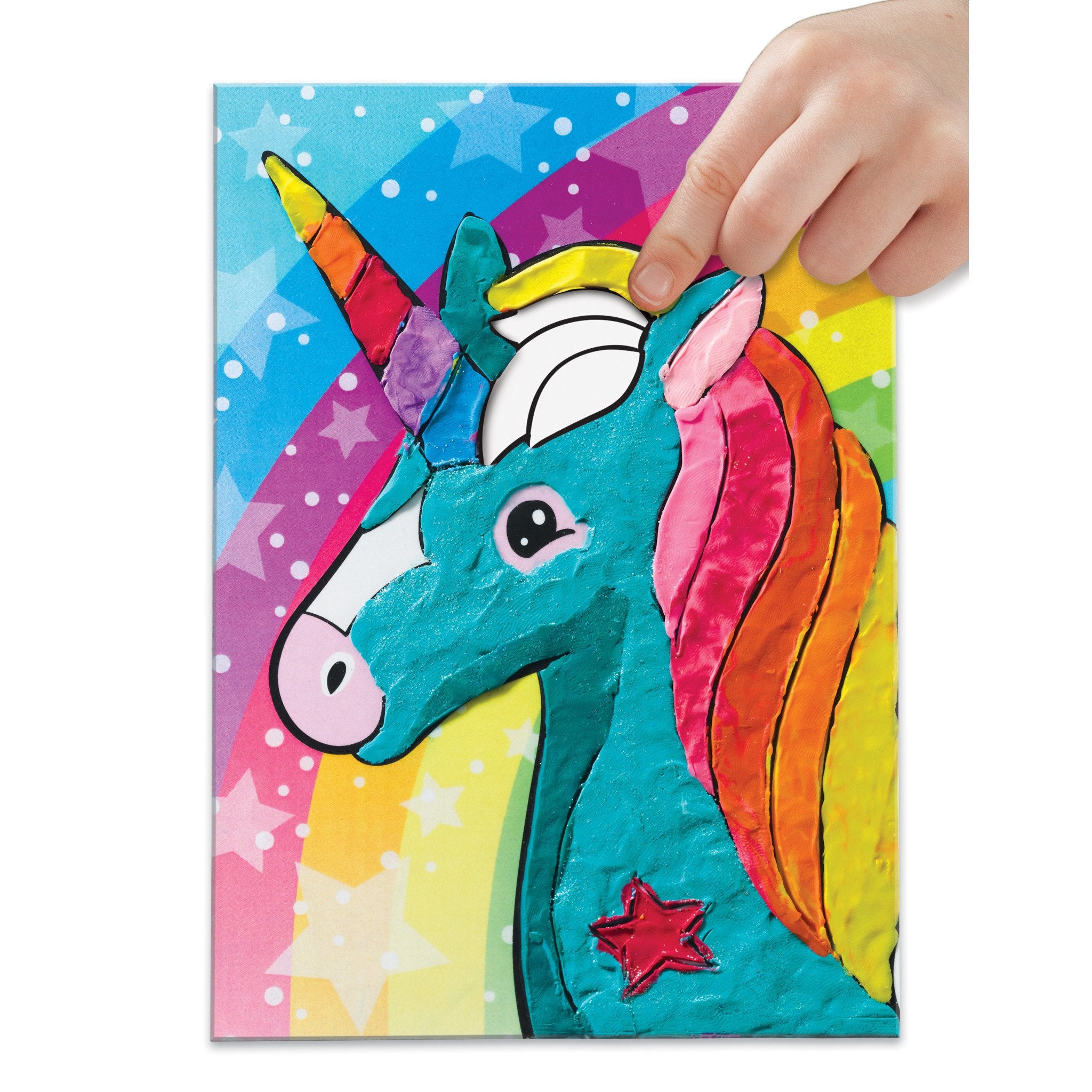 Coloring With Clay - Unicorn    