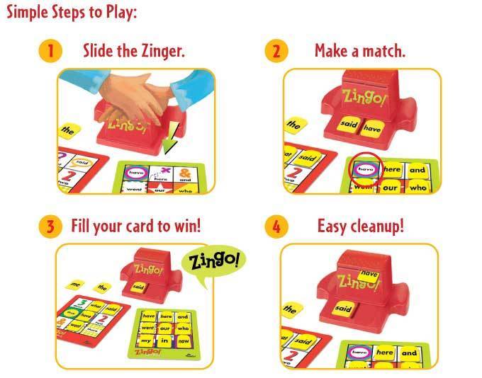 Zingo! Sight Words    
